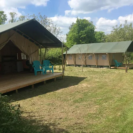 Safarilodge 6 Persoons Campeggio Chaumont (Allier)